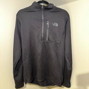 THE NORTH FACE CANYONLANDS 1/2 ZIP -‎ MEN'S Large Black